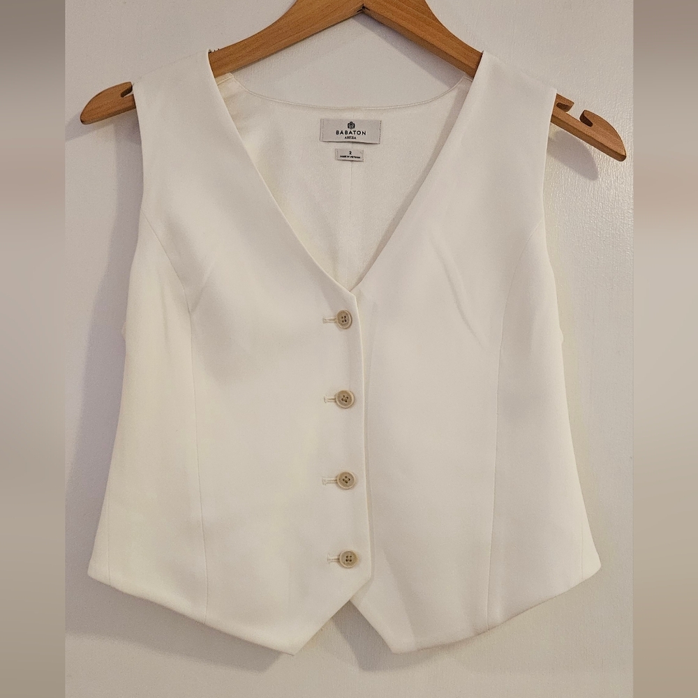 Aritzia Babaton Vest - Light Burch